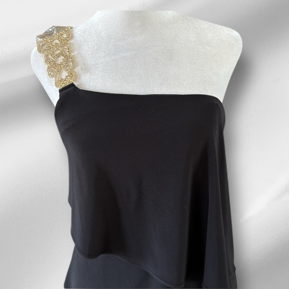 Betsy & Adam’s NWOT One Shoulder Dress - Picture 9 of 14